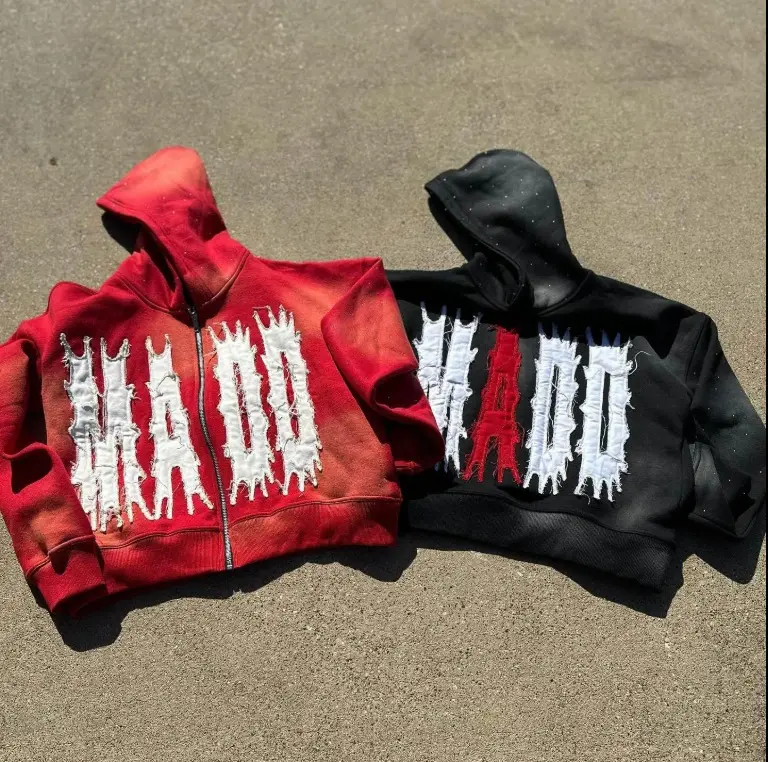 EMBROIDERY HOODIE